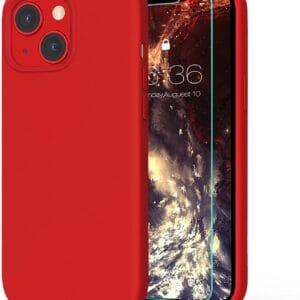 מגן גומי Velox iPhone 13 Mini – אדום